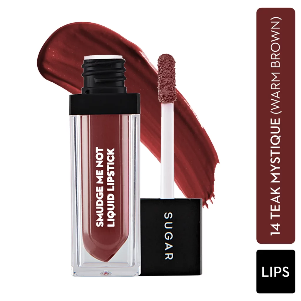 Sugar Cosmetics lipstick for warm undertones