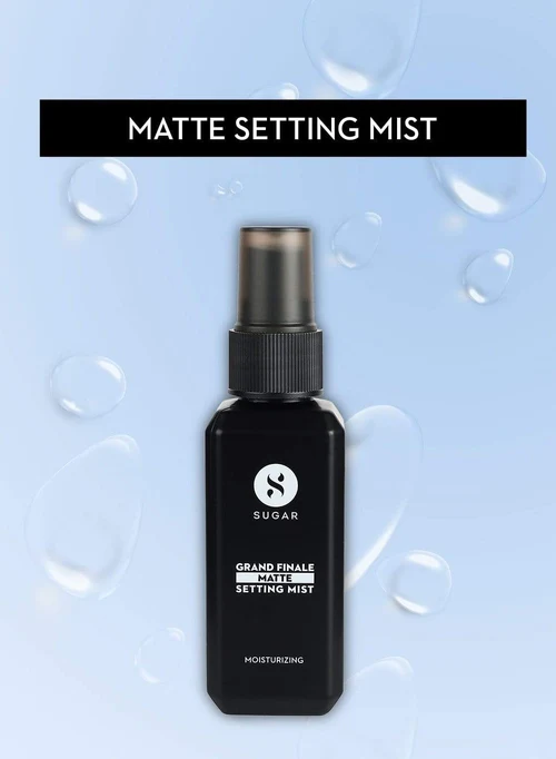 Sugar Cosmetics setting spray for humid weather