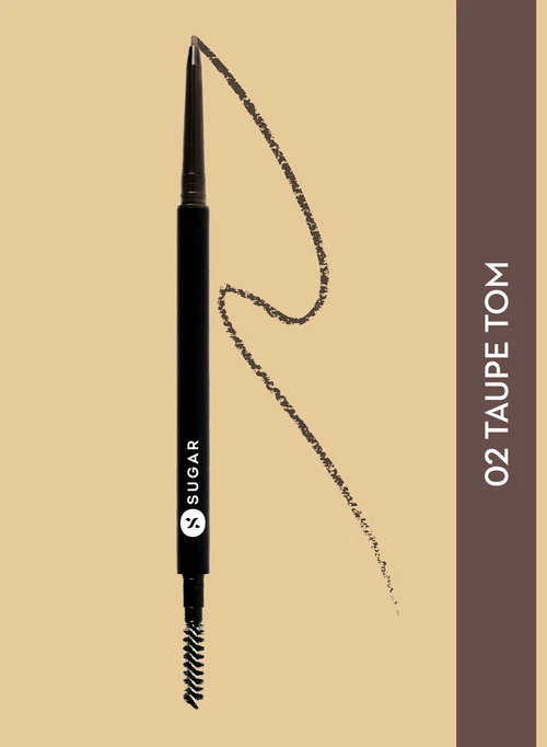 "Sugar Cosmetics eyebrow pencil for natural look"