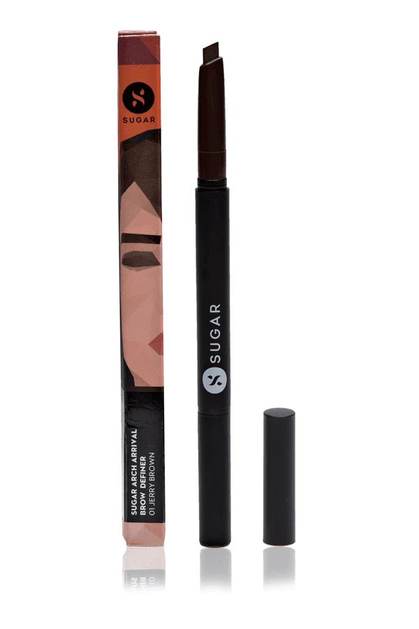 "Sugar Cosmetics eyebrow pencil for natural look"